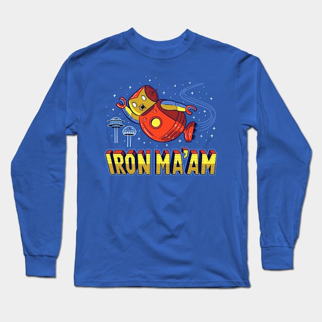 Iron Ma'am Long Sleeve T-Shirt by ibyes